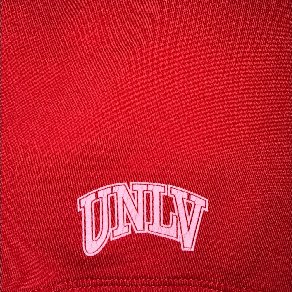 UNLV Adidas Volleyball Shorts Women’s Size Large Red Compression Climalite - Picture 3 of 9